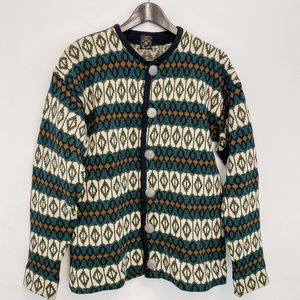 Norvyk 💯 pure wool weather cardigan